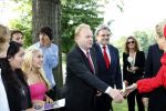 New York 8 september 2009
Prins Willem Alexander en Prinses Maxima bezoeken de militaire academy Westpoint tijndens hun NYC 400 bezoek. Frits Huffnagel
Peter Smulders bv