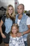 Amsterdam 17 augustus 2009
Premiere Hannah Montana in pathe arena. Gaby Blaaser met vriend en zijn dochter
Peter Smulders bv