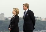 New York 8 september 2009
Prins Willem Alexander Prinses Maxima Michael Bloomberg (Burgemeester NY) en Hillary Clinton op vliegdekschip Intrepid. Welkomst ceremonieel van NYC 400.
Peter Smulders bv