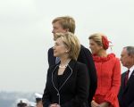 New York 8 september 2009
Prins Willem Alexander Prinses Maxima Michael Bloomberg (Burgemeester NY) en Hillary Clinton op vliegdekschip Intrepid. Welkomst ceremonieel van NYC 400.
Peter Smulders bv