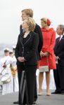 New York 8 september 2009
Prins Willem Alexander Prinses Maxima Michael Bloomberg (Burgemeester NY) en Hillary Clinton op vliegdekschip Intrepid. Welkomst ceremonieel van NYC 400.
Peter Smulders bv