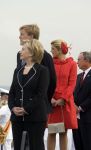 New York 8 september 2009
Prins Willem Alexander Prinses Maxima Michael Bloomberg (Burgemeester NY) en Hillary Clinton op vliegdekschip Intrepid. Welkomst ceremonieel van NYC 400.
Peter Smulders bv