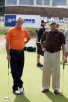 Zandvoort 19 augustus 2009
KLM open golf de Pro am. Johan Cruijff met Olazabal en Maarten Lafeber
Peter Smulders bv