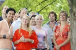 Amsterdam 11 augustus 2009
Presentatie cast mama Mia bij strand zuid met oa Lone v Roosendaal Bas Westerweel John Vooijgd en Anouk v Nes.
Peter Smulders bv