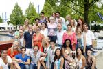 Amsterdam 11 augustus 2009
Presentatie cast mama Mia bij strand zuid met oa Lone v Roosendaal Bas Westerweel John Vooijgd en Anouk v Nes.
Peter Smulders bv
