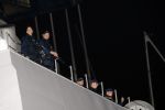 New York 12 september 2009
Prins Willem Alexander en Prinses Maxima tijdend gala op de marine boot HMS Tromp.
Peter Smulders bv