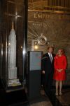 New York 8 september 2009
Prinses Maxima en Prins Willem Alexander in empire state building . Met een druk op de knop kleurde de empire state building oranje.
Peter Smulders bv