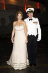 New York 12 september 2009
Prins Willem Alexander en Prinses Maxima tijdend gala op de marine boot HMS Tromp.
Peter Smulders bv