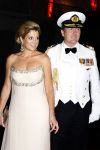 New York 12 september 2009
Prins Willem Alexander en Prinses Maxima tijdend gala op de marine boot HMS Tromp.
Peter Smulders bv