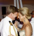 New York 12 september 2009
Prins Willem Alexander en Prinses Maxima tijdend gala op de marine boot HMS Tromp.
Peter Smulders bv