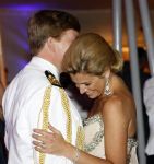 New York 12 september 2009
Prins Willem Alexander en Prinses Maxima tijdend gala op de marine boot HMS Tromp.
Peter Smulders bv
