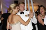 New York 12 september 2009
Prins Willem Alexander en Prinses Maxima tijdend gala op de marine boot HMS Tromp.
Peter Smulders bv