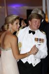 New York 12 september 2009
Prins Willem Alexander en Prinses Maxima tijdend gala op de marine boot HMS Tromp.
Peter Smulders bv