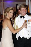 New York 12 september 2009
Prins Willem Alexander en Prinses Maxima tijdend gala op de marine boot HMS Tromp.
Peter Smulders bv