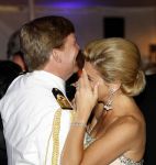 New York 12 september 2009
Prins Willem Alexander en Prinses Maxima tijdend gala op de marine boot HMS Tromp.
Peter Smulders bv