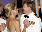 New York 12 september 2009
Prins Willem Alexander en Prinses Maxima tijdend gala op de marine boot HMS Tromp.
Peter Smulders bv