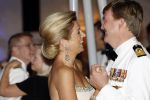 New York 12 september 2009
Prins Willem Alexander en Prinses Maxima tijdend gala op de marine boot HMS Tromp.
Peter Smulders bv