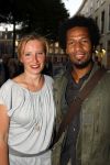 Den Haag 31 augustus 2009
Premiere het leven uit een dag in Pathe den haag. Mike Libanon met vrouw
Peter Smulders bv