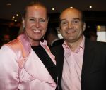 Noordwijk, 28 Augustus 2009
Miljonair Fair 2009 in Hotel Huis ter Duin
Monique Collignon met haar man
Foto Peter Smulders BV