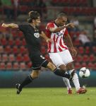 Eindhoven, 23 Augustus 2009
UEFA Europa League PSV-FC Bnei-Yehuda Tel-Aviv, eindstand 1-0
Orlando Engelaar
