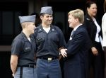 New York 8 september 2009
Prins Willem Alexander en Prinses Maxima bezoeken de militaire academy Westpoint tijndens hun NYC 400 bezoek.
Peter Smulders bv