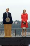 New York 8 september 2009
Prins Willem Alexander Prinses Maxima Michael Bloomberg (Burgemeester NY) en Hillary Clinton op vliegdekschip Intrepid. Welkomst ceremonieel van NYC 400.
Peter Smulders bv