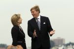 New York 8 september 2009
Prins Willem Alexander Prinses Maxima Michael Bloomberg (Burgemeester NY) en Hillary Clinton op vliegdekschip Intrepid. Welkomst ceremonieel van NYC 400.
Peter Smulders bv