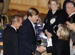 New York 11 september 2009
Prins Willem Alexander en prinses Maxima bij uitreiking Four freedom awards in het Waldorf Astoria hotel. Hillary Clinton
Peter Smulders bv