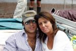 Amsterdam 1 augustus 2009
Gay pride op de amsterdamse grachten. rachel hazes met vriend op de boot bij Joop Kruijs en zijn vrouw . Roxeanne met nieuwe vriend Martijn en Andre Jr waren er ook bij.
Peter Smulders bv