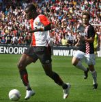 Rotterdam, 20 September 2009
Kompetitiewedstrijd Feyenoord-PSV, eindstand 1-3 Seizoen 2009/2010
Sekou Cisse