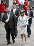Den Haag 15 september 2009
Prinsjesdag op het binnenhof met alle hoedjes. Ton Elias met zijn vrouw
Peter Smulders bv