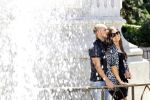 Madrid 3 augustus 2009
Wesley Sneijder en Yolanthe Cabau v Kasbergen samen verliefd in Madrid.
Peter Smulders bv