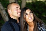 Madrid 3 augustus 2009
Wesley Sneijder en Yolanthe Cabau v Kasbergen samen verliefd in Madrid.
Peter Smulders bv