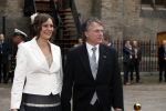 Den Haag 15 september 2009
Prinsjesdag op het binnenhof met alle hoedjes. Wouter Bos met zijn vrouw
Peter Smulders bv