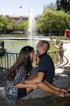 Madrid 3 augustus 2009
Wesley Sneijder en Yolanthe Cabau v Kasbergen samen verliefd in Madrid.
Peter Smulders bv