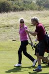 Zandvoort 15 augustus 2009
KLM open golf pro am met bn ers voor het goede doel. Zangeres Dominique v Hulst
Peter Smulders bv