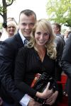 Amsterdam 1 augustus 2010
Premiere Crazy Shopping in carre. Alexandra Alphenaar met vriend
Peter Smulders bv