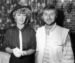 1984, Volendam
Afscheid Anny Schilder van BZN hier op de foto samen met Jan Keizer
Foto Peter Smulders BV
