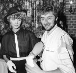 1984, Volendam
Afscheid Anny Schilder van BZN hier op de foto samen met Jan Keizer
Foto Peter Smulders BV