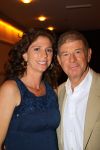 Hilversum, 18 Augustus
Studio 21
RTL Perspresentatie 2010
Zwangere Barbara Barend met papa Frits Barend
Foto Peter Smulders BV