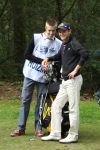 Hilversum, 10 September 2010
Dutch Open Golf 2010
Daan Huizing met caddy Junior Smulders
Foto Peter Smulders BV