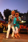 Sneek, 9 Augustus 2010
Mirella Jacobs en Frank Mortiers als het duo Frank en Mirella tijdens een optreden in de 