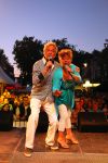 Sneek, 9 Augustus 2010
Mirella Jacobs en Frank Mortiers als het duo Frank en Mirella tijdens een optreden in de 
