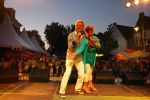 Sneek, 9 Augustus 2010
Mirella Jacobs en Frank Mortiers als het duo Frank en Mirella tijdens een optreden in de 