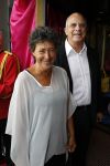 Amsterdam 1 augustus 2010
Premiere Crazy Shopping in carre. Heddy Lester met partner
Peter Smulders bv