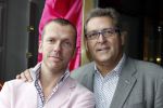 Amsterdam 1 augustus 2010
Premiere Crazy Shopping in carre. Henk Krol met vriend
Peter Smulders bv
