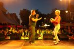 Sneek, 9 Augustus 2010
Jan Keizer en Anny Schilder tijdens een optreden in de 