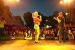 Sneek, 9 Augustus 2010
Jan Keizer en Anny Schilder tijdens een optreden in de 
