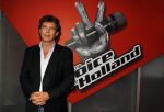 Hilversum 14 september 2010
Presentatie de voice of Holland met Martijn Krabbe Nick en Simon Jeroen v d Boom Angela Groothuizen en Roel v Velsen. Het is een programma idee van John de Mol.
Peter Smulders bv