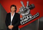Hilversum 14 september 2010
Presentatie de voice of Holland met Martijn Krabbe Nick en Simon Jeroen v d Boom Angela Groothuizen en Roel v Velsen. Het is een programma idee van John de Mol.
Peter Smulders bv